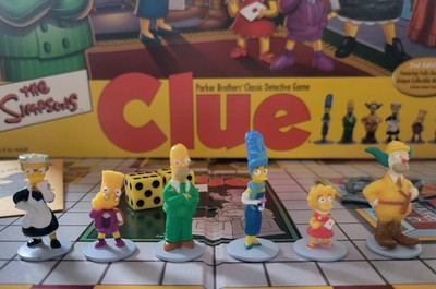The Simpsons Clue Board Game 2nd Edition Classic Parker Brother's 2002 EUC