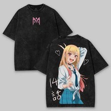 Anime Waifu Girl T-Shirt Cute Manga Graphic Streetwear Tee Unisex
