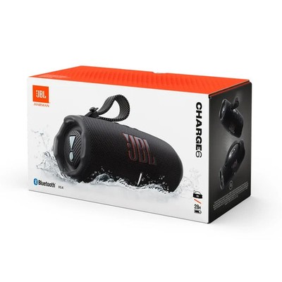 JBL Charge 6 Bluetooth-Lautsprecher Schwarz
