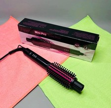 Non Blowing Heated Thermal Round Brush 25mm Mini Straightening Wand Soft Curls