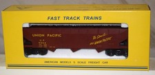 American Models No. 3379 Aar 3 Bay Hopper Union Pacific Up 91024 S Gauge In Box