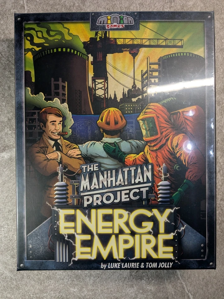 Manhattan Project Energy Empire w/ Cold War Expansion NEW SEALED - Image 2 of 4