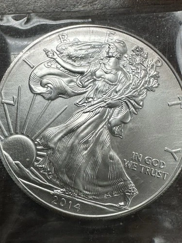 2014 American Silver Eagle 1 oz .999 Fine Silver Uncirculated
