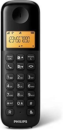 Philips D1601B/01 Schnurlostelefon mit Anrufer-ID, beleuchtet - Zdjęcie 4 z 5