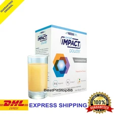 Oral Impact Nutritional Powder Dietary Supplement Tropical Fruit Flavor DHL