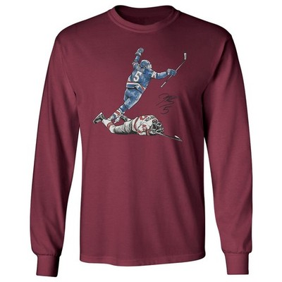 Megan Keller USA Golden Girl Hockey Team Long Sleeve T-Shirt