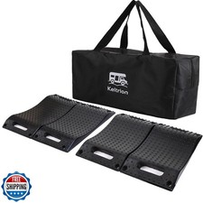 Keltrion Tire Saver Ramps Set of 4, 60000 lbs Capacity Prevent Flat Spots Pro