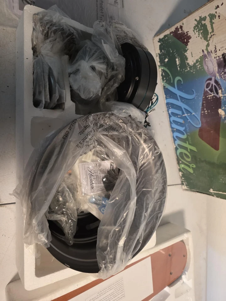 Hunter 23871 42" Low Profile Ceiling Fan Antique Pewter - Image 4 of 4