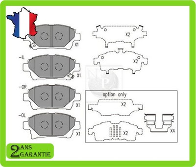 Plaquettes De Frein Avant Brembo Pour Aston Martin DBX - Kit 4 Pièces - Référence MY83-2D007-AC - Neuves Origine Italie