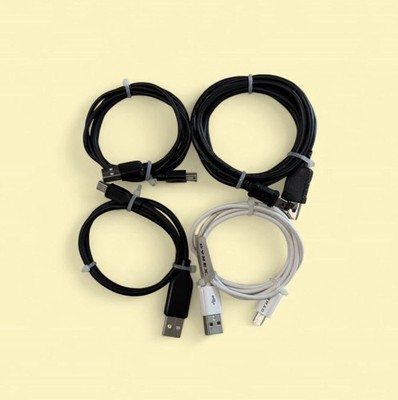 USB Type A To Mini USB Data Transfer Connectors , 5ft-4ft And 2ft Long.