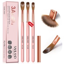 3PCS Acrylic Nail Brush Set: Size 8/10/14 Kolinsky Acrylic Nail Brushes for A...