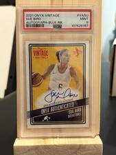 2021-22 Onyx Vintage Sue Bird #VBSU Autographs (AU) Blue Ink Auto