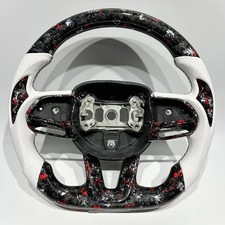 Custom Forged Carbon Fiber Steering Wheel For Dodge Challenger Durango 2015-2024