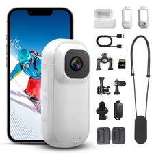 360° Action Cam 1080P 30M Wasserdicht Action...
