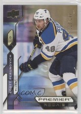 2021-22 Upper Deck Premier Rookies Gold 25/199 Scott Perunovich #121 ms9