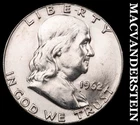 1962 Silver Franklin Half Dollar - Choice Gem Brilliant Unc+++  #G8010