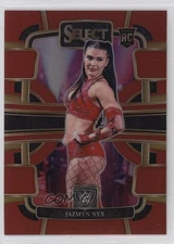 2024 Panini Select WWE Concourse Red Prizm /175 Jazmyn Nyx #97 Rookie RC