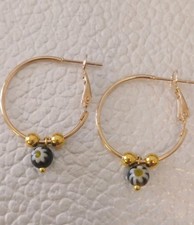 Orecchini da Donna con Perle Di Vetro Di Murano 💙 LuaCreazioni 💙