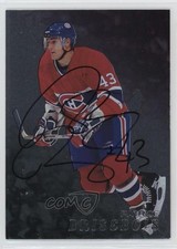 1998-99 ITG Be A Player Silver Auto Patrice Brisebois #216 Auto 10c6