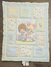 DEFECT SMALL STAIN Vintage 2006 Comforter Precious Moments Baby Nursery Pals