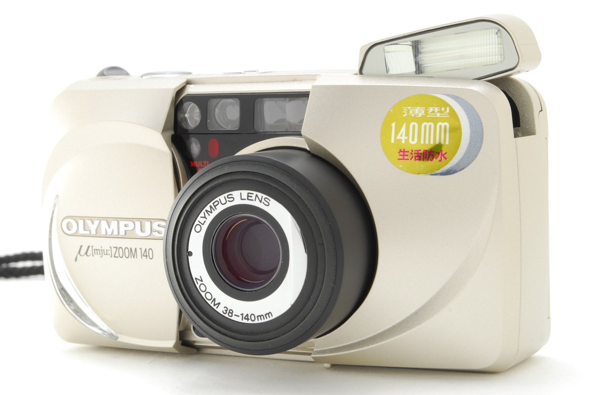 OLYMPUS μ[mju:] ZOOM140 オリンパス ミュー Top MINT] Olympus Mju μ Zoom 140 Point & Shoot Film Camera