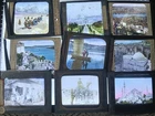 Lot Antique Glass Magic Lantern Slides,Colonial Era INDIA,EGYPT,WW1,Old  Photos