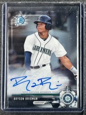 Brigman, Bryson - 2017 Bowman Chrome Prospect - Autograph - INV1