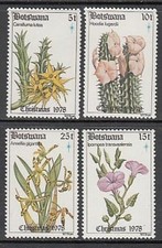 Botswana - Courrier Yvert 373/6 ** MNH Noël Flora