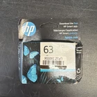NEW - HP 63 Black Original Ink Cartridge - F6U62AN - 2027