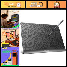 10x6 Inch Drawing Tablet, Graphic Pen Pad for Digital Art  Design, USB Connecti