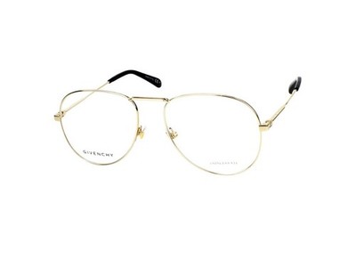 NEW GIVENCHY GV0117 0J5G 00 GOLD 55MM AUTHENTIC EYEGLASSES 55-17-145