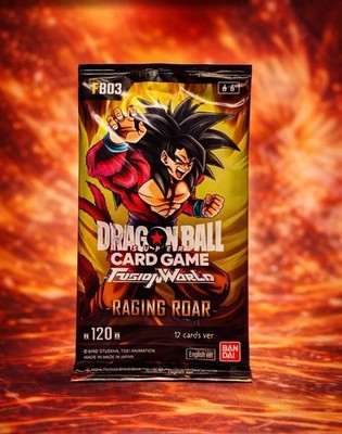 Dragon Ball Super Fusion World Raging Roar FB03 Booster Pack
