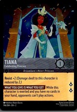 Tiana - Celebrating Princess 196/204 Rise of the Floodborn Lorcana Cold Foil LP