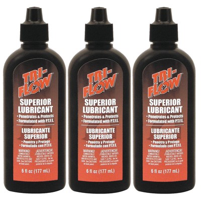 TriFlow Multi Purpose Lubricant TF0021060 (3pk); 6oz Dropper Bottle Mineral Oil