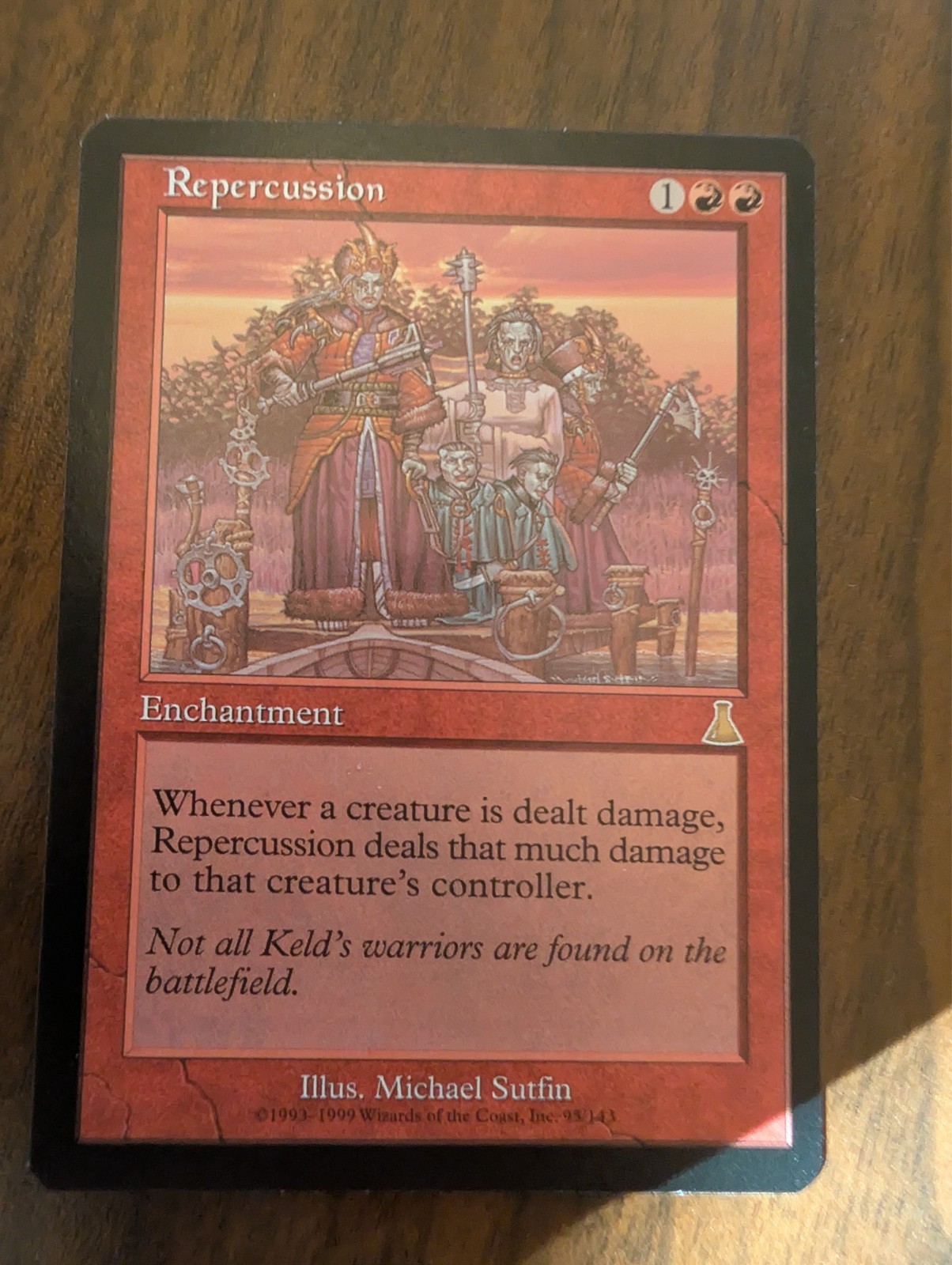 MTG - Repercussion - Urza's Destiny - 1x NM (Magic: The Gathering)