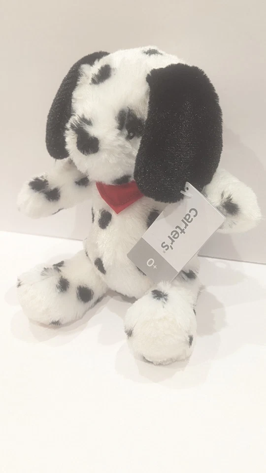 CARTERS BABY DALMATIAN SPOTTED PUPPY DOG STUFFED ANIMAL PLUSH TOY 2019 - Image 4 of 4