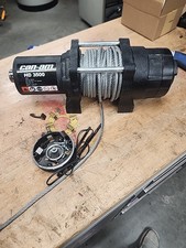 Warn Hd 3500 Winch Atv Utv . For Parts Or Repair.