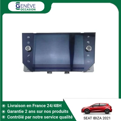 🇫🇷 ECRAN GPS SEAT IBIZA ➤6F0919605B2ZZ ♻️ - Photo 1/2