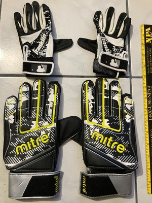 MLB FRANKLIN BASEBALL BATTING GLOVE YOUTH XS MITRE SOCCER GLOVES SIZE 8 GOALIE