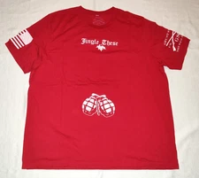 NEW WOT Grunt Style Jingle These Red Short Sleeve Christmas T-Shirt 3XL