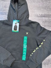 HURLEY YOUTH FLEECE HOODIE XL 18/20 ANTHRACITE