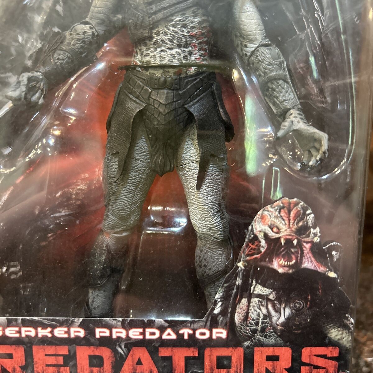 Unmasked Berserker Predator NECA Figure 7” Predators 2010 Unmasked Berserker Predator NECA Figure 7” Predators 2010