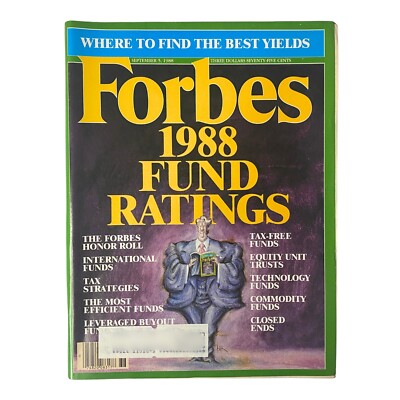 Forbes Magazine September 5, 1988 The 1988 Fund Ratings VG