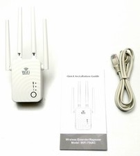 100-240V WiFi Extender WiFi745AC 1200Mbps Dual Band Repeater WHITE 50mA Ethernet