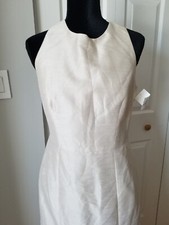 Alfred Sung Womens Jewel Neck Bowed Trumpet Gown Size 10 Long Dress Open Back