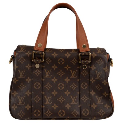 71880 auth LOUIS VUITTON Caramel brown Monogram Canvas