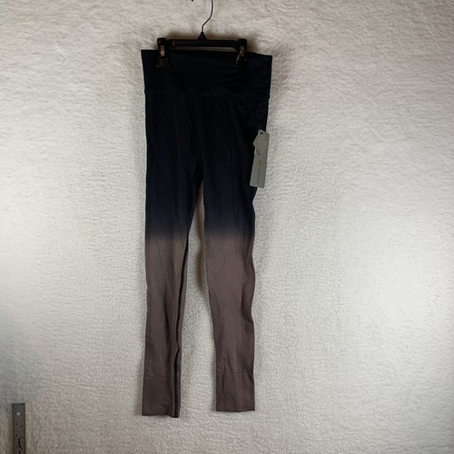 Harmony Balance Yoga Pants Women's Small Black Ombre Stretch Elastic Waist 7058