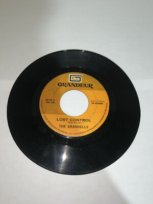 FUNK/SOUL-GRANDELLS-LOST CONTROL/IT'S THE REAL THING-GRANDEUR 054 Vinyl 45 LP