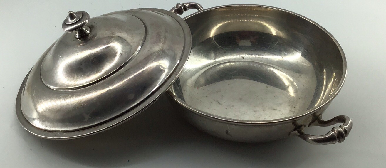 ART KRUPP BERNDORF Decò Silver Plate Tureen With Lid  100 Cl/Qt German