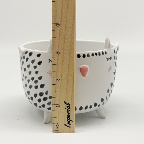 Anthropologie Owl Trinket Dish Bowl MARTA TUROWSKI Planter Pot Jewelry - Picture 8 of 8